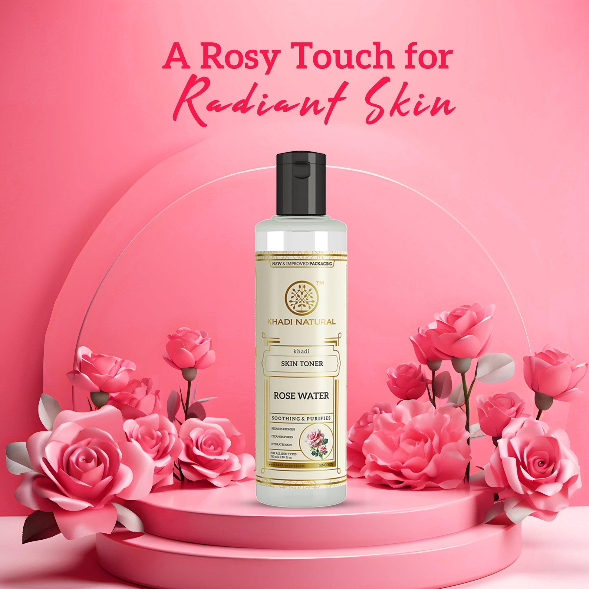 Pure Rose Water Skin Toner 210ml