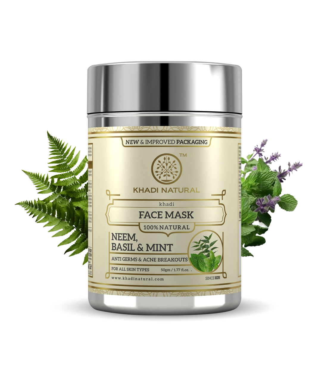 Neem Basil & Mint Anti Acne Face Pack 50gm