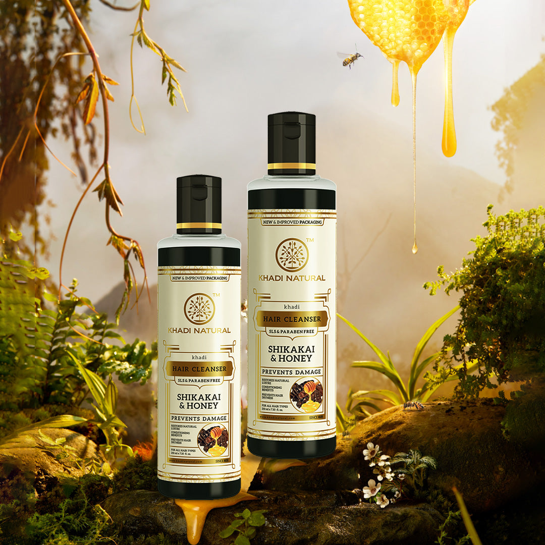Shikakai & Honey Hair Cleanser SLS & Paraben Free 210ml