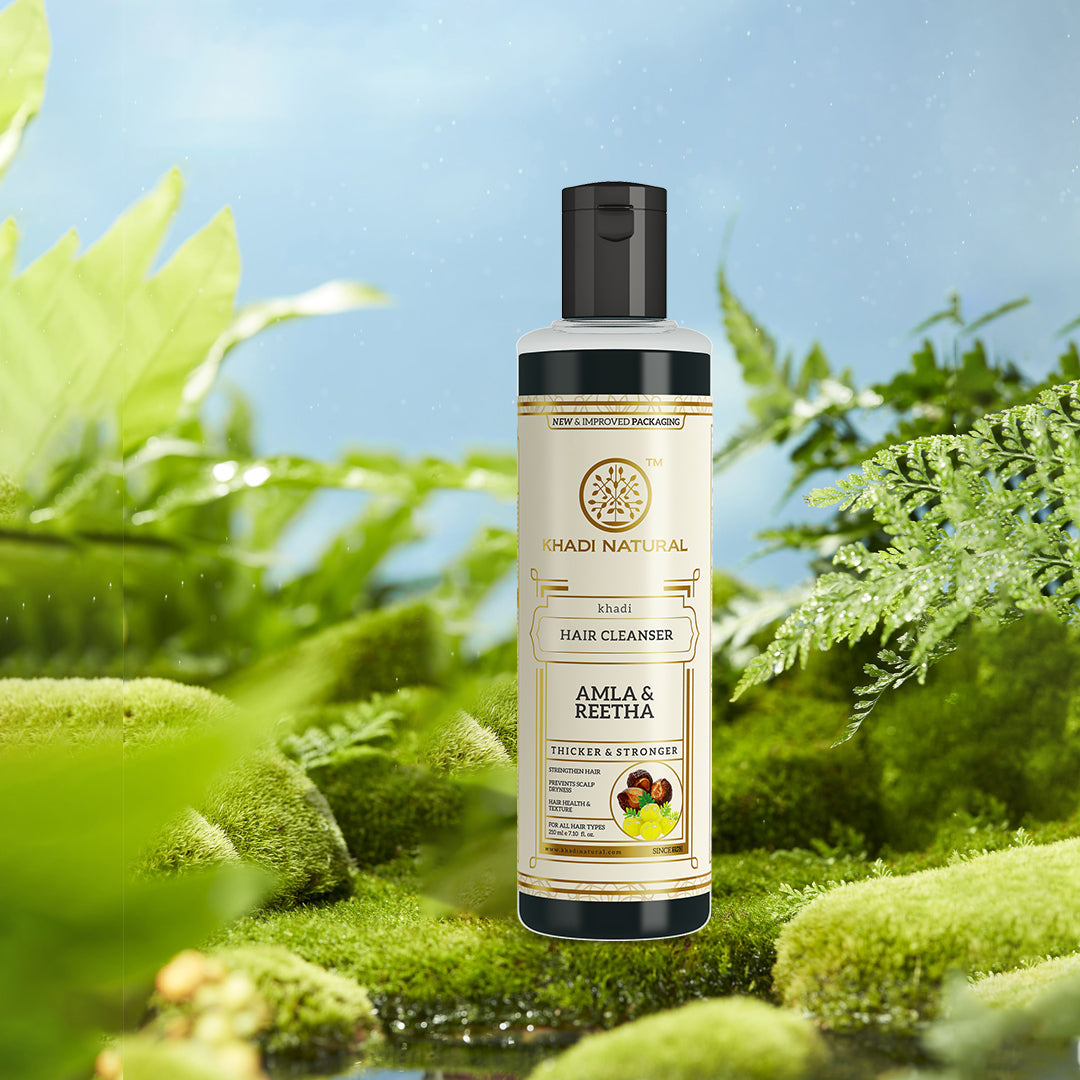 Amla & Reetha Hair Cleanser Combo - Pack of 2 210ml Each