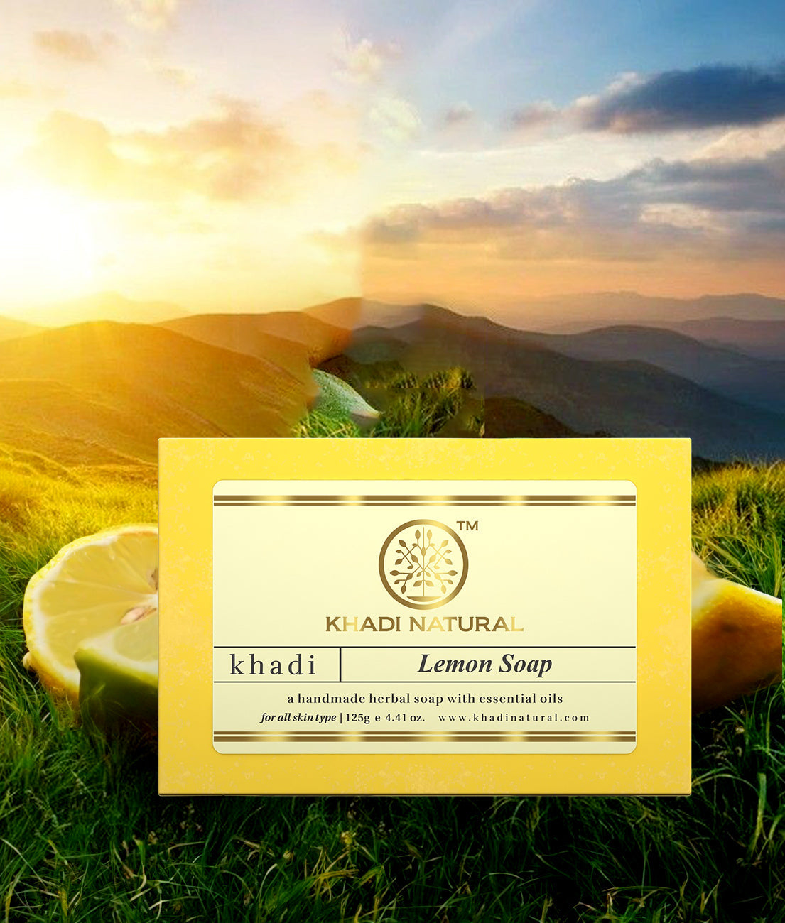 Herbal Lemon Soap 125gm 125g