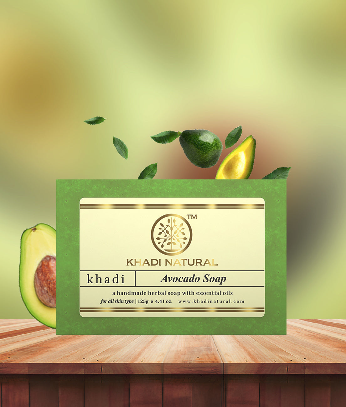 Herbal Avocado Soap 125gm