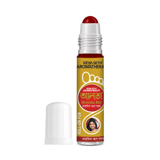 【Keya Seth】 100% Natural Aromatic Alta Roll-On Pen for Hands & Feet｜アロマティック アルタ ロールオンペン（手足用）｜8ml