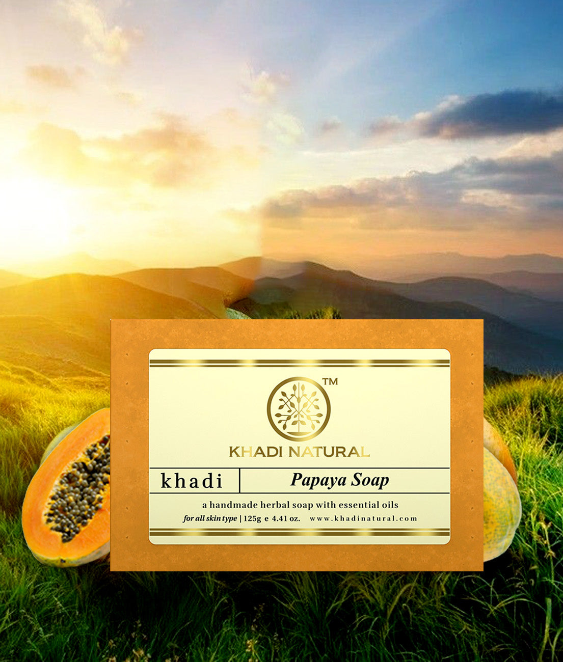 Papaya Soap 125gm 125g