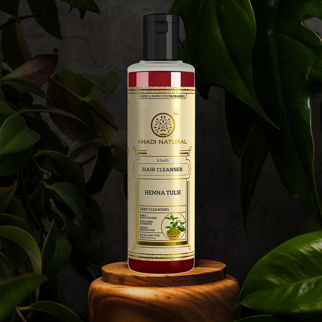 Henna Tulsi Hair Cleanser 210ml