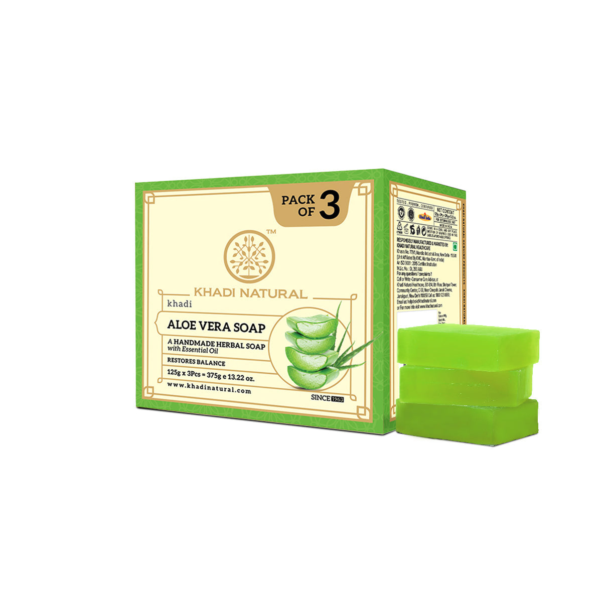Aloevera Soap Combo Pack Of 3 Pack Of 3