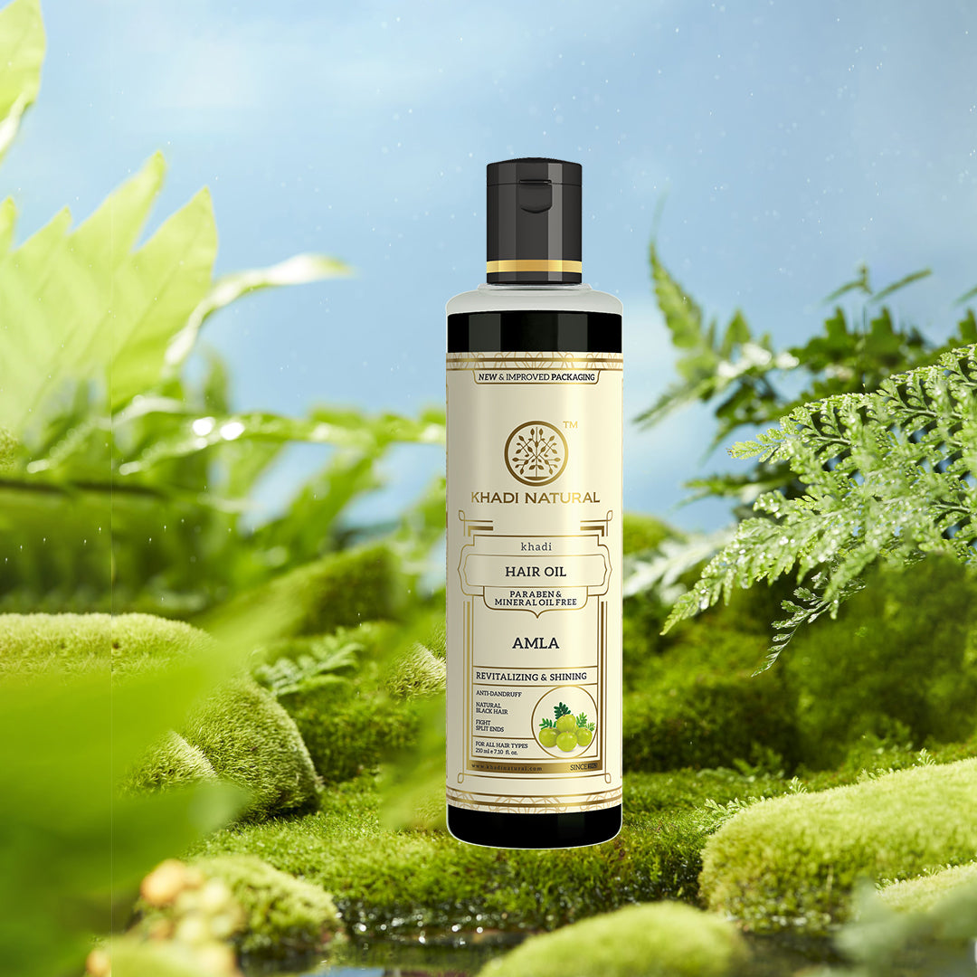 Pure Amla Hair Oil Paraben & Mineral Free 210ml