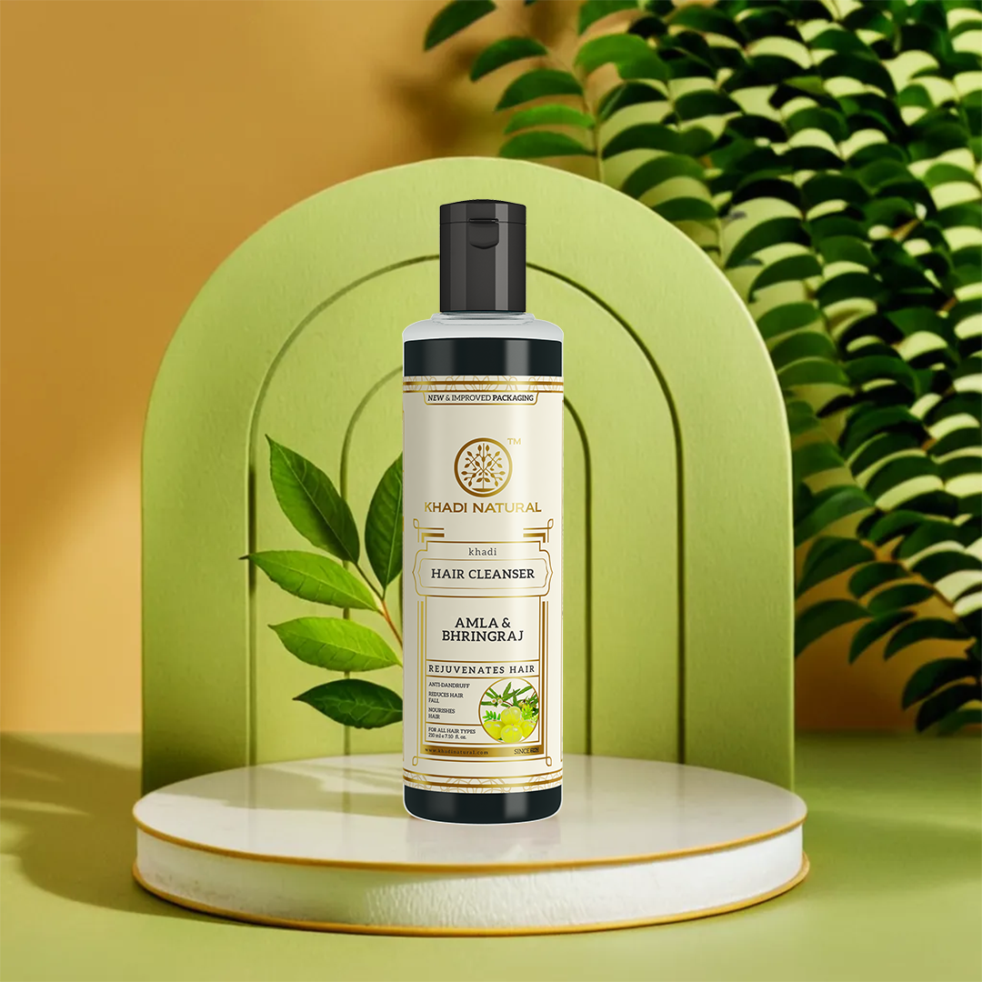 Amla & Bhringraj Hair Cleanser Combo Pack of 2 210ml Each