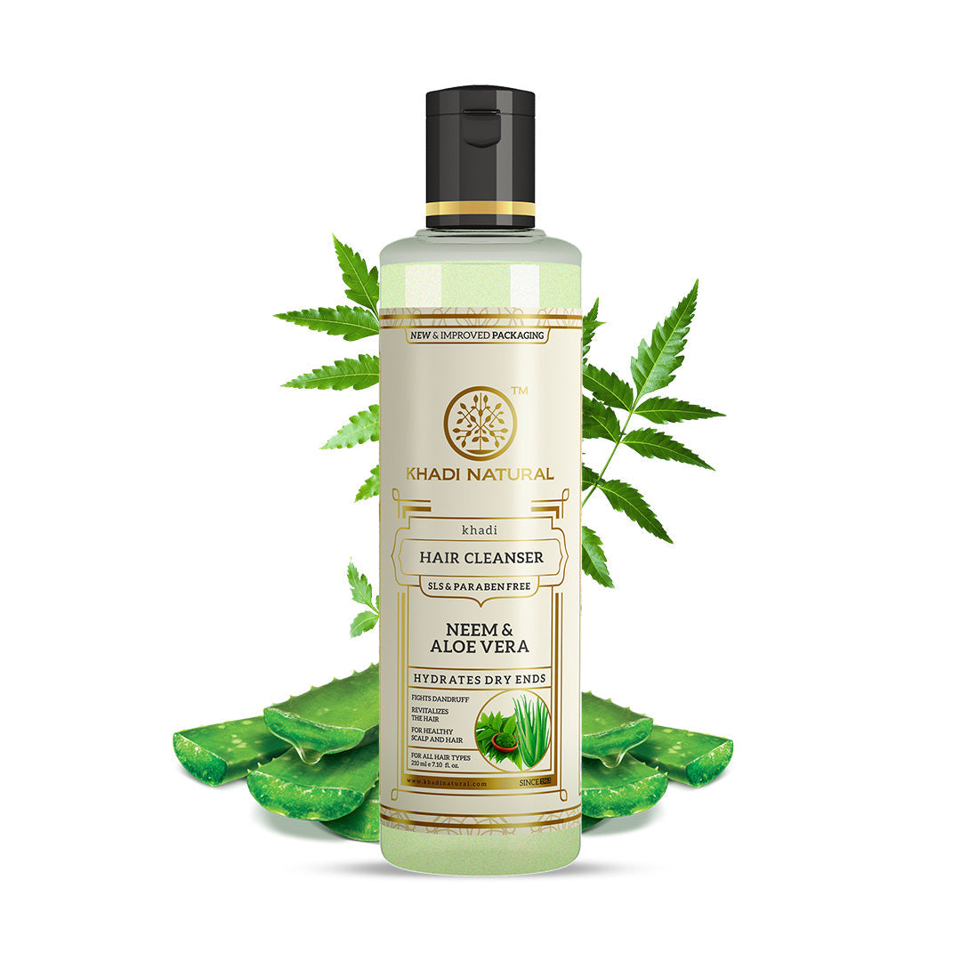 Neem & Aloevera Hair Cleanser SLS & Paraben Free 210ml