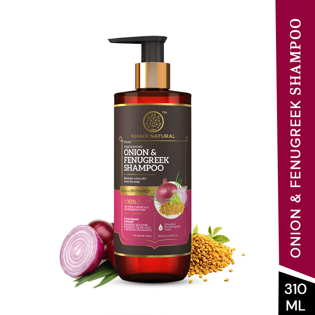 Onion & Fenugreek Hair Cleanser- Paraben Free 310ml
