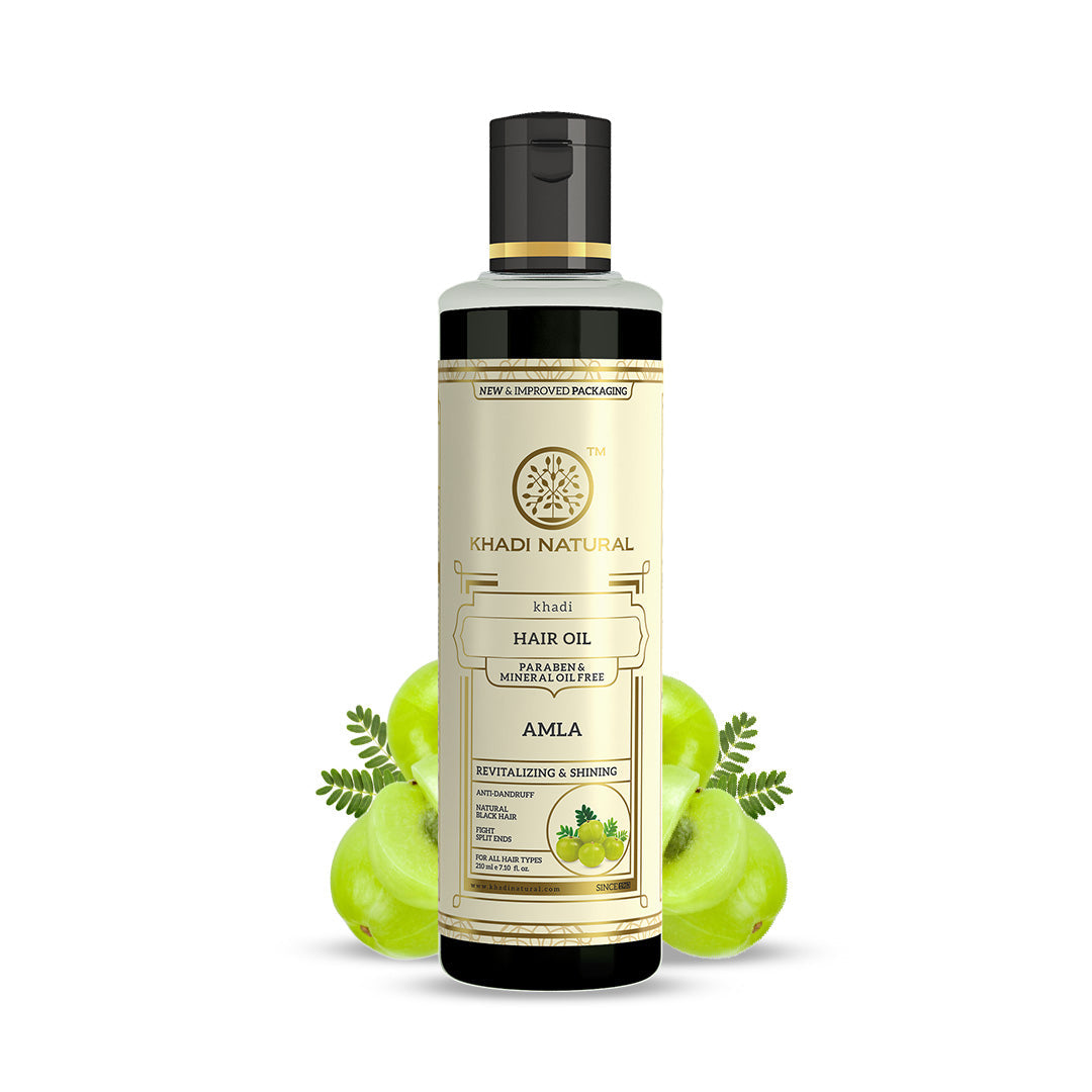 Pure Amla Hair Oil Paraben & Mineral Free 210ml