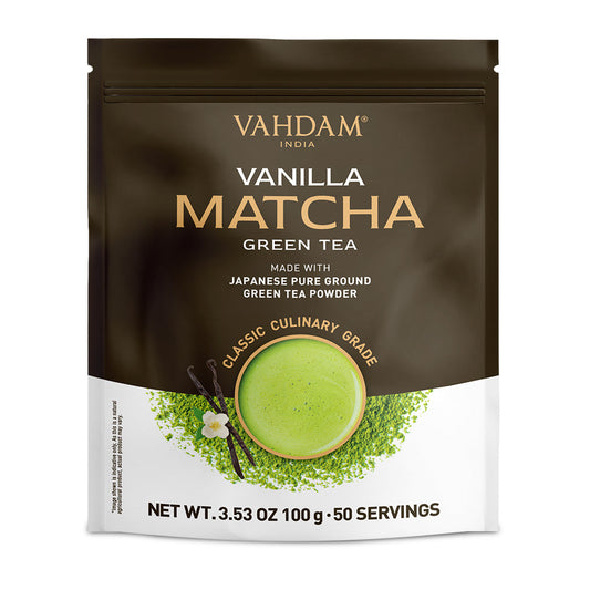 Vanilla Matcha Green Tea Powder, 50 g 50 g