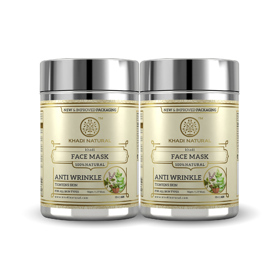 Anti Wrinkle Face Mask Combo Pack Of 2 50gm Each