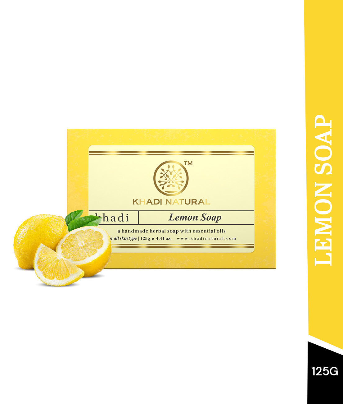 Herbal Lemon Soap 125gm 125g