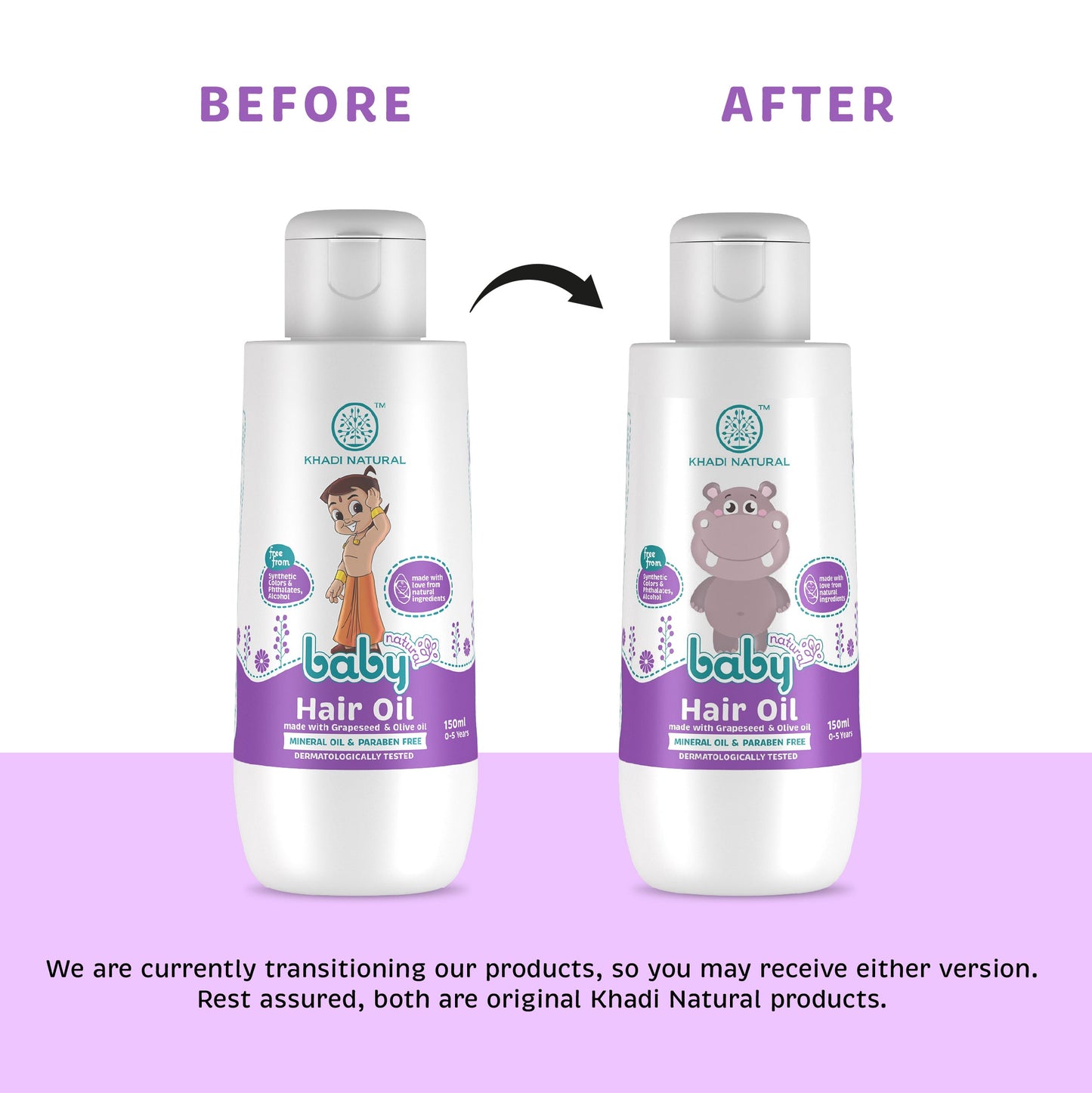Baby Hair Oil with Grapeseed and Olive - Lightweight and Non-Sticky Formula 150ml