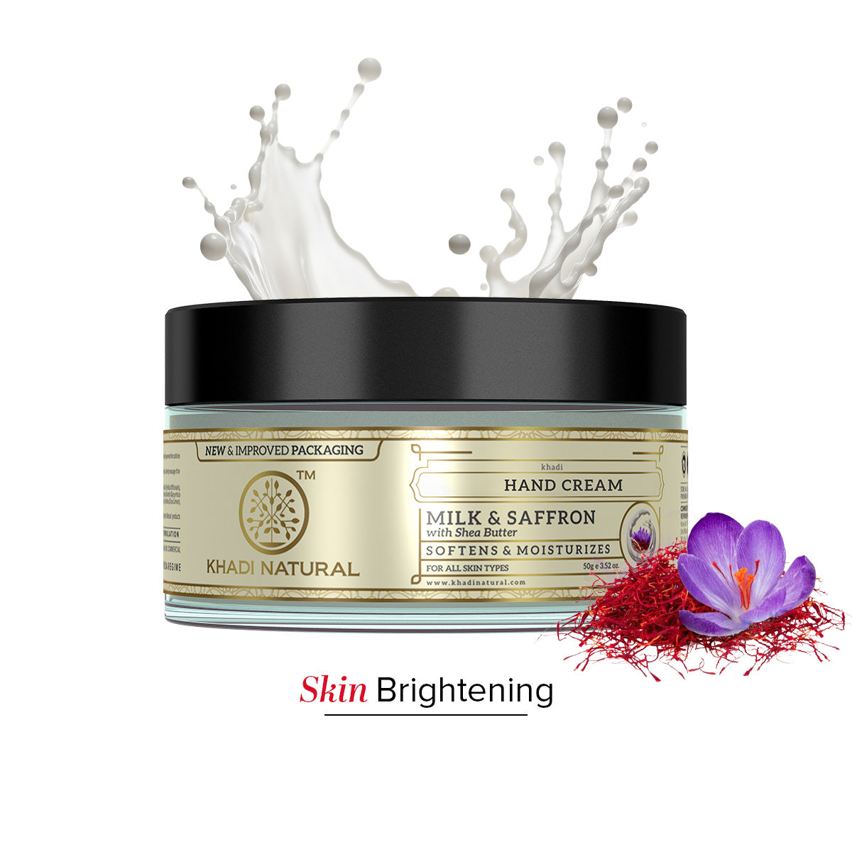 Milk & Saffron Hand Cream 50gm
