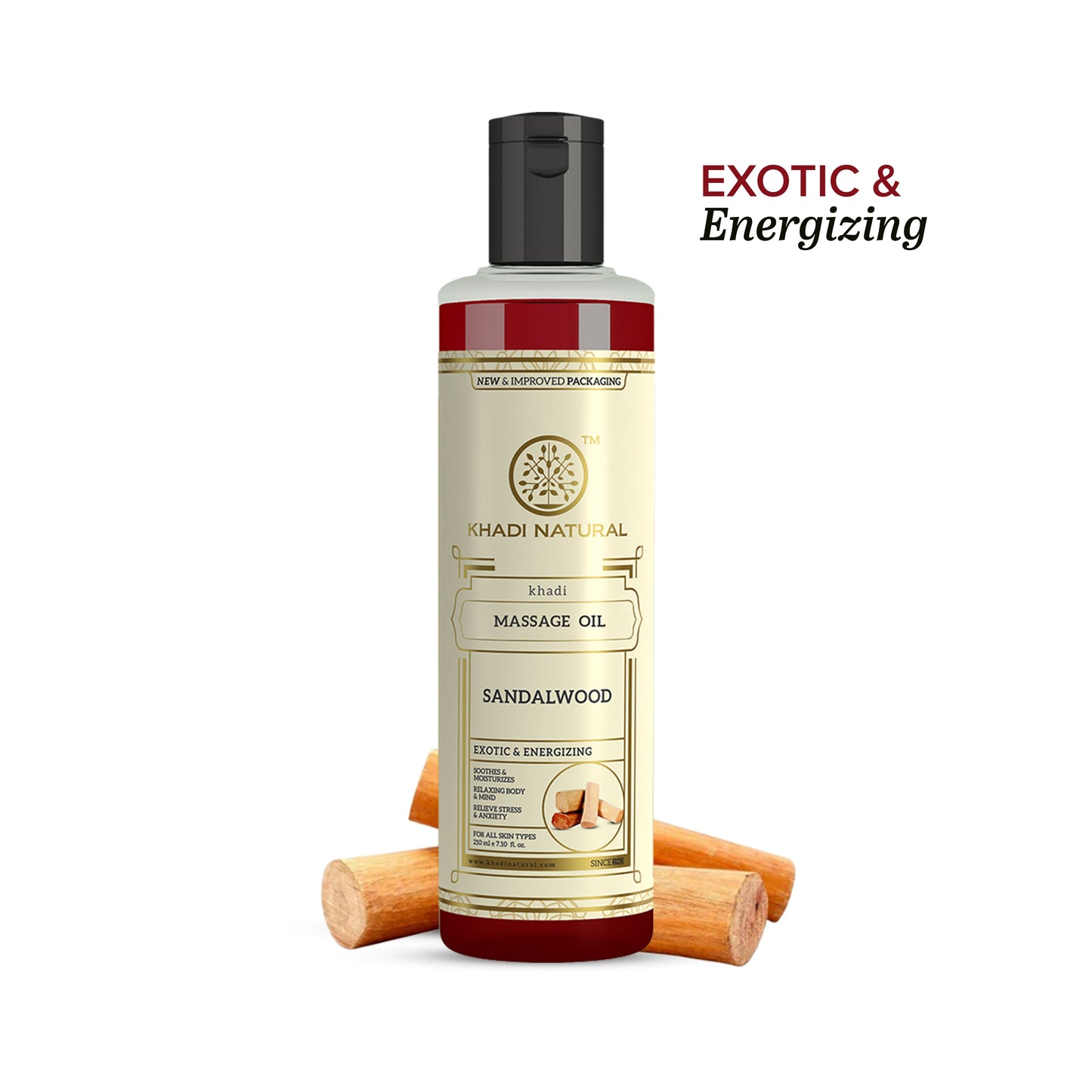 Sandalwood Massage Oil 210ml