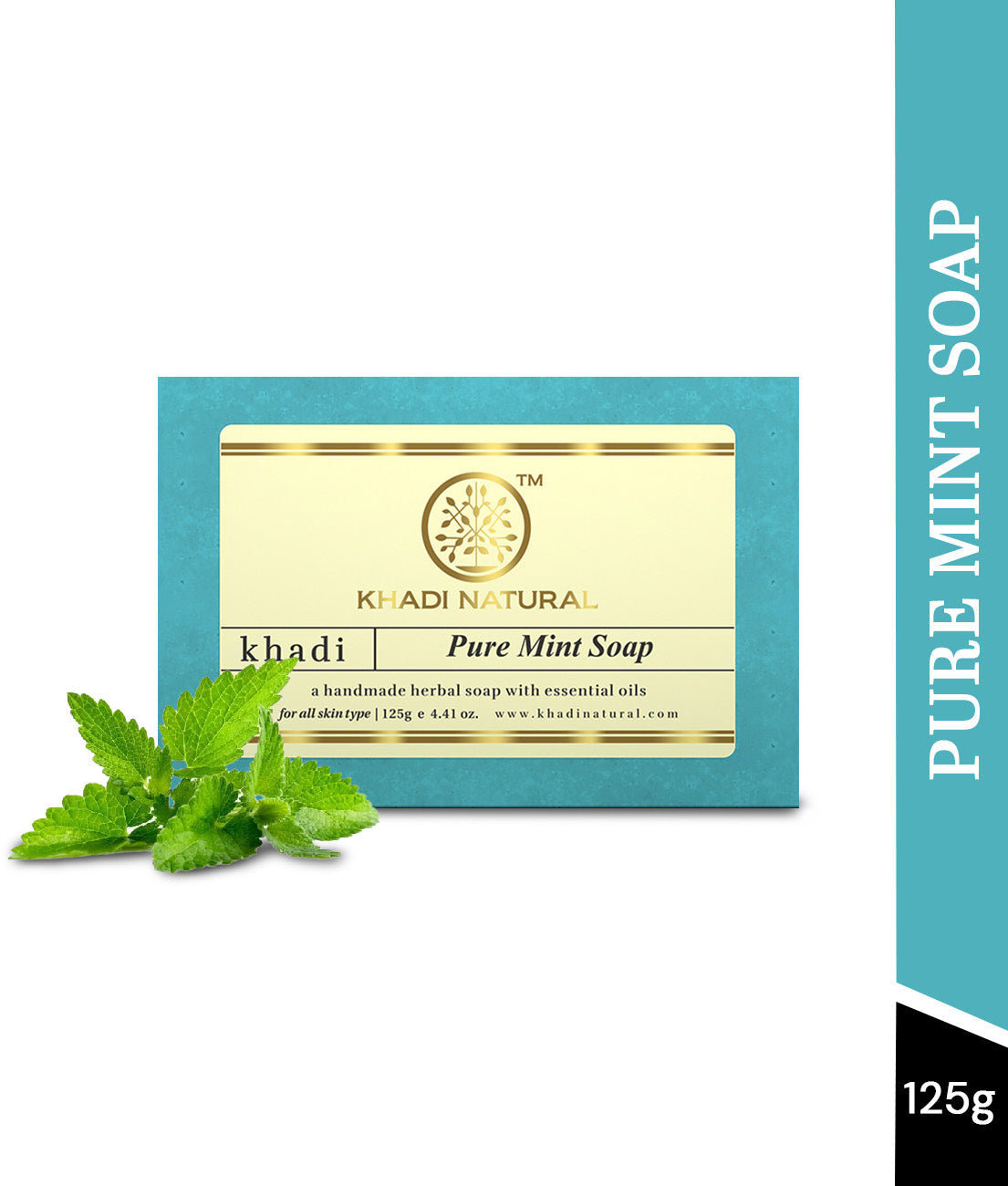 Pure Mint Soap 125gm 1