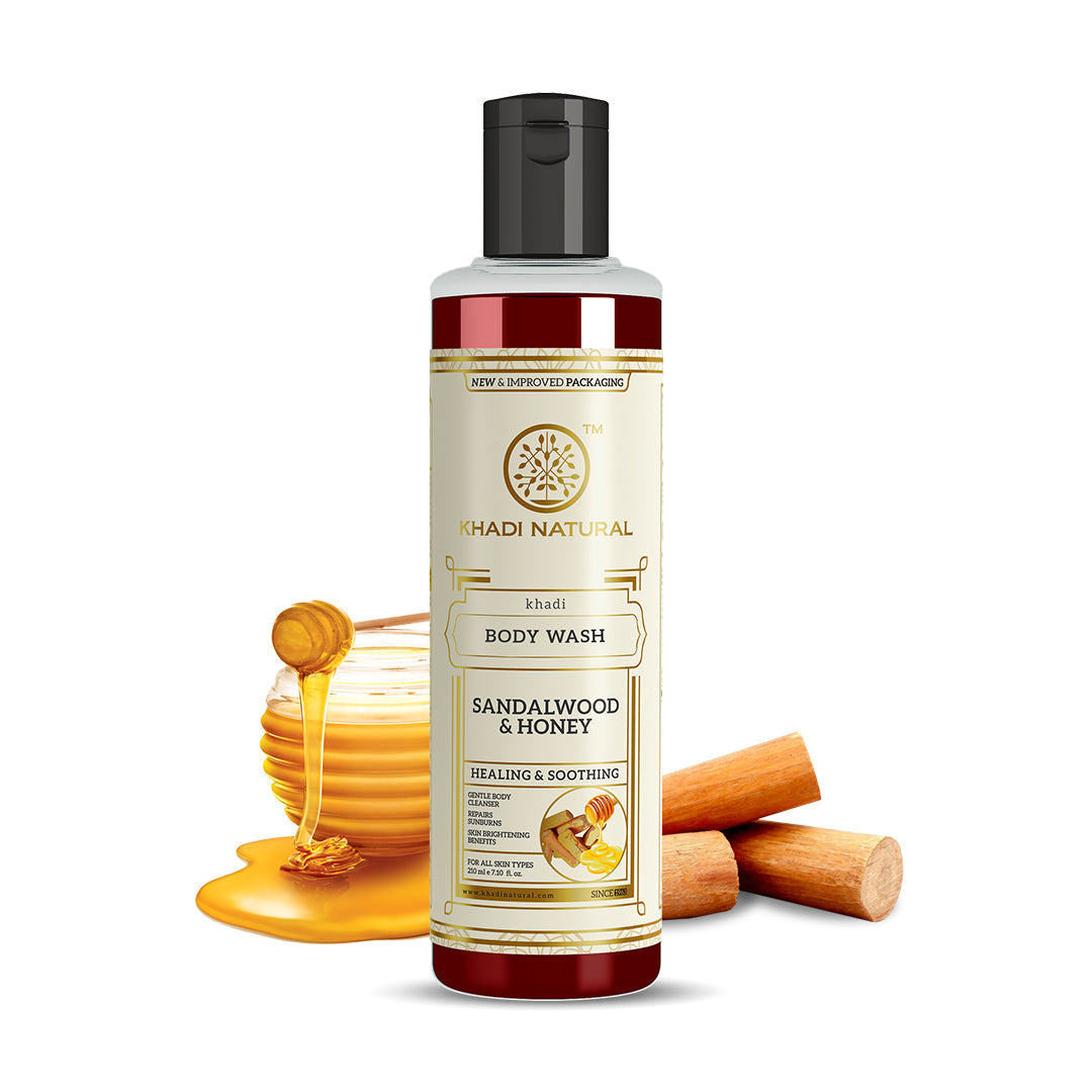 Sandalwood & Honey Body Wash 210ml