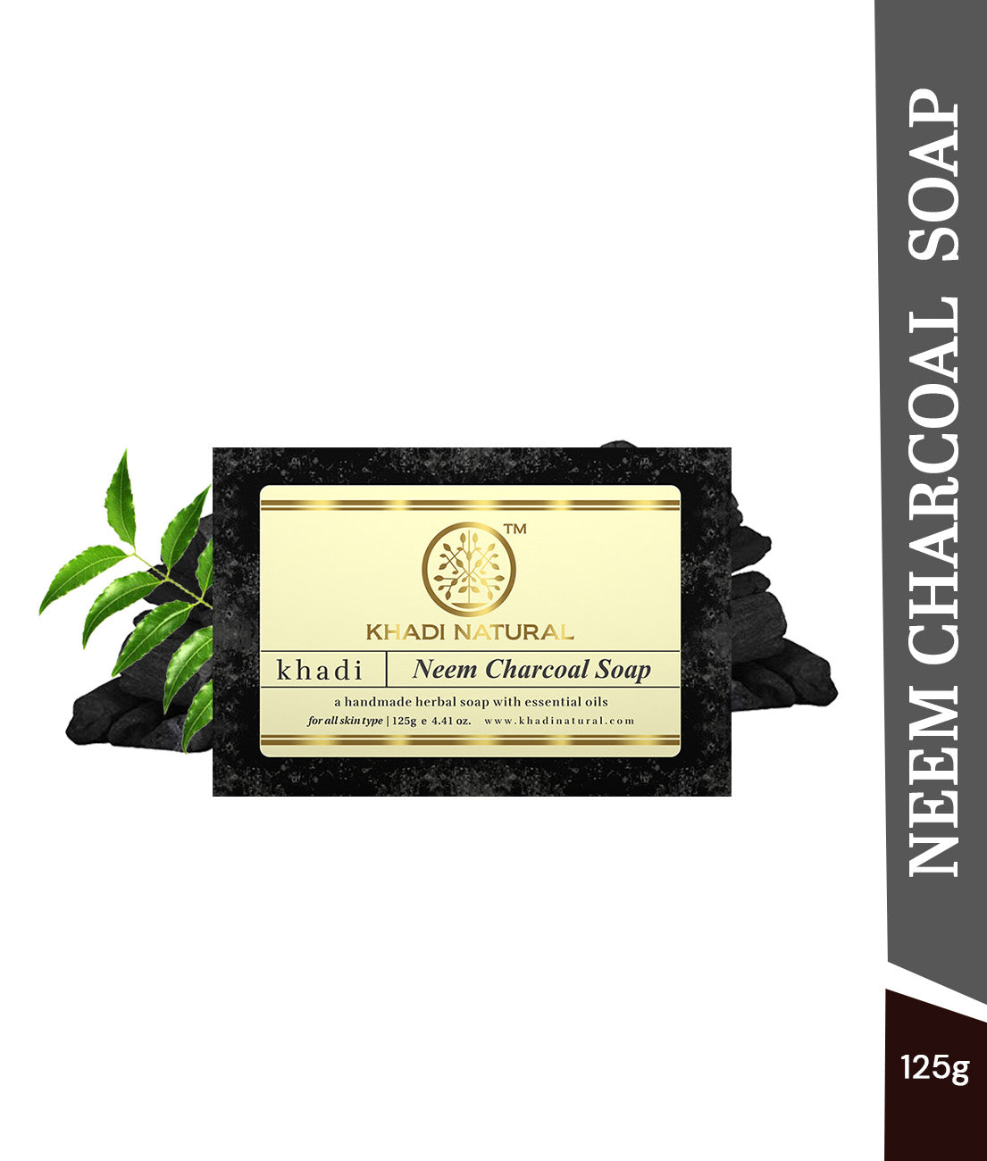 Neem Charcoal Soap 125gm