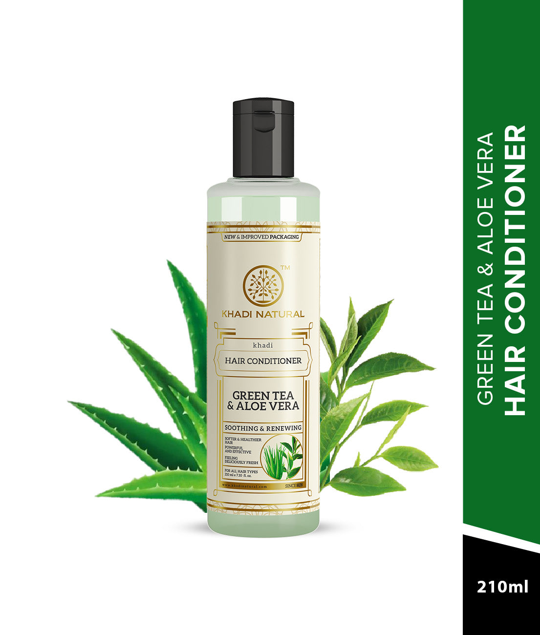 Green tea and Aloe Vera conditioner Combo Pack Of 2 210ml Each
