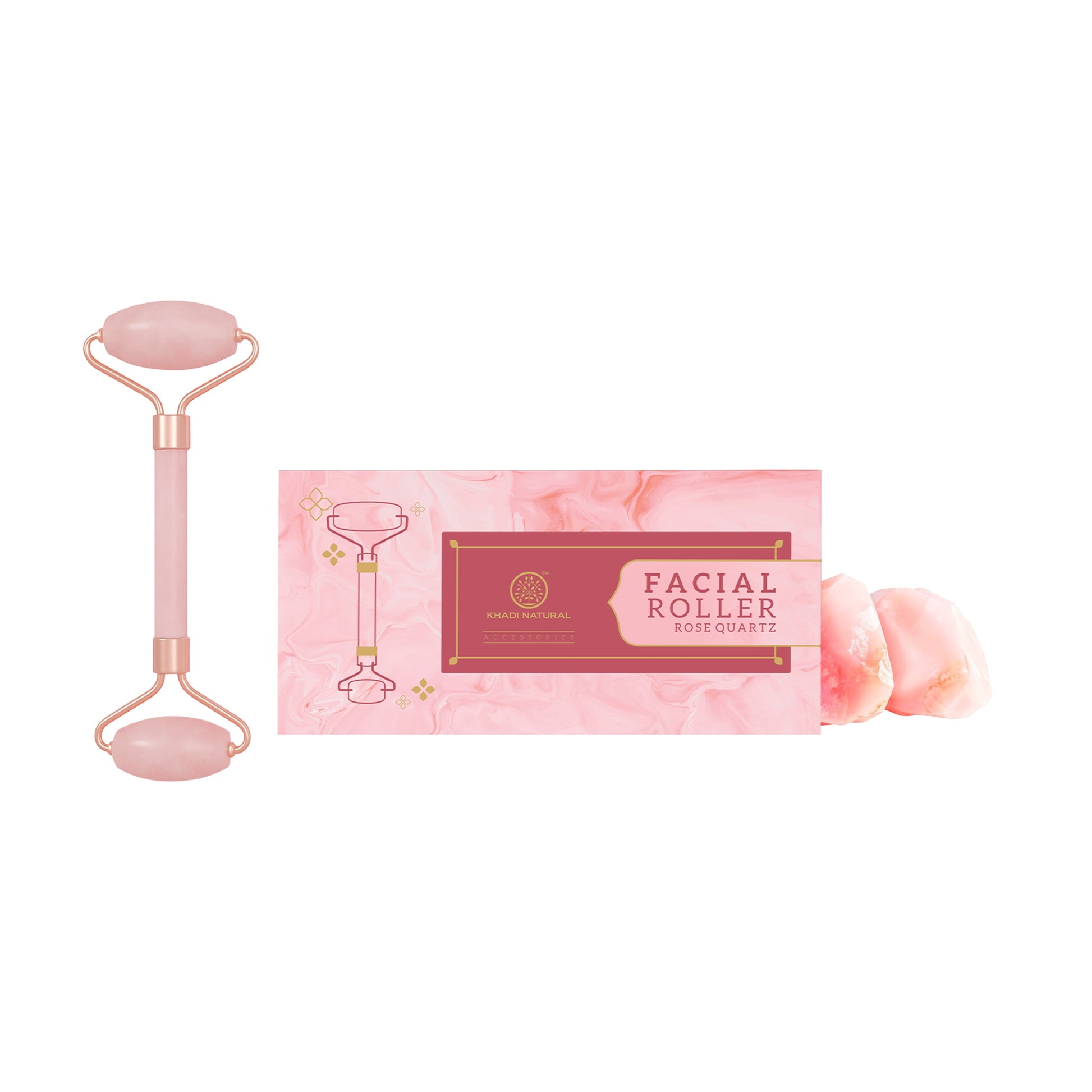 Rose Quartz Facial Roller