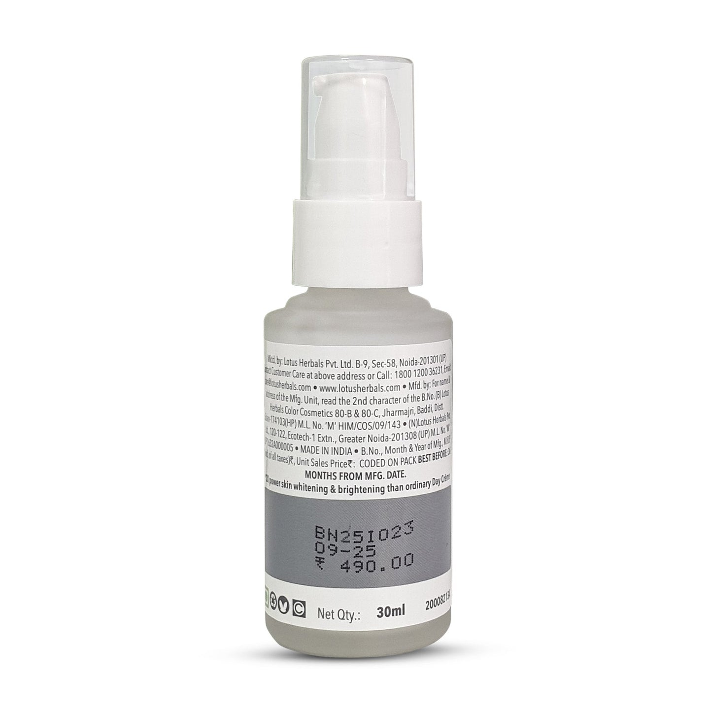 WhiteGlow Skin Brightening Serum+ Moisturiser 30ml