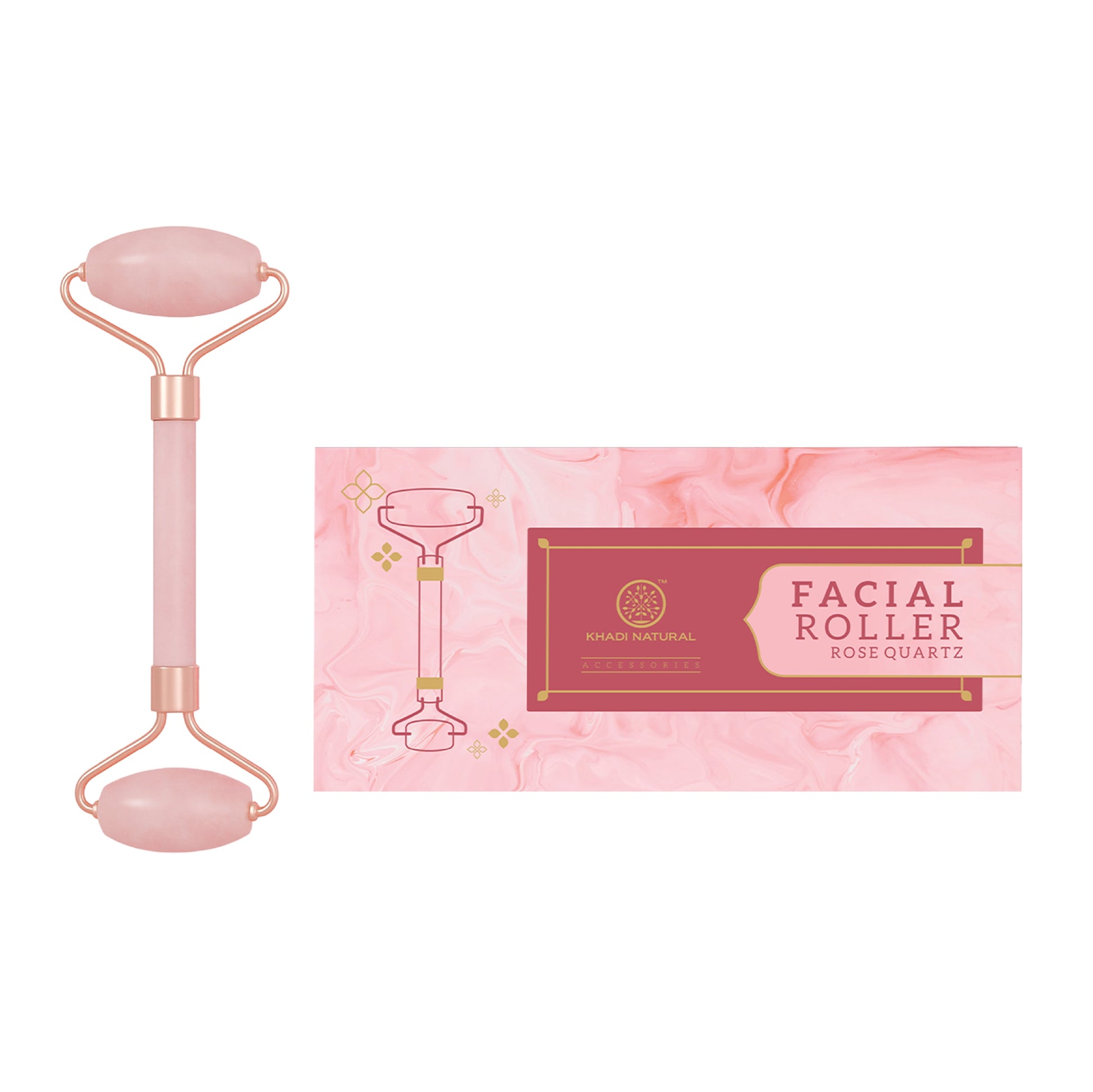 Rose Quartz Facial Roller