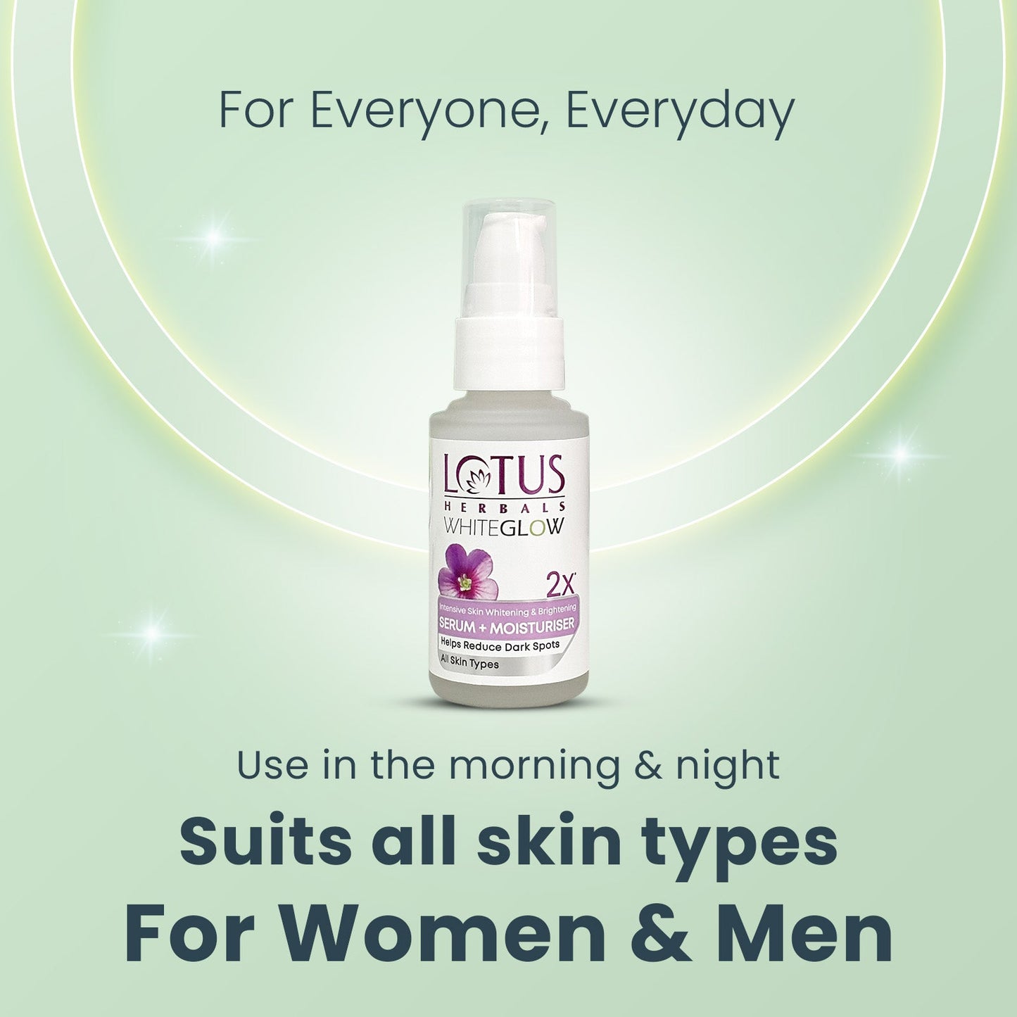 WhiteGlow Skin Brightening Serum+ Moisturiser 30ml