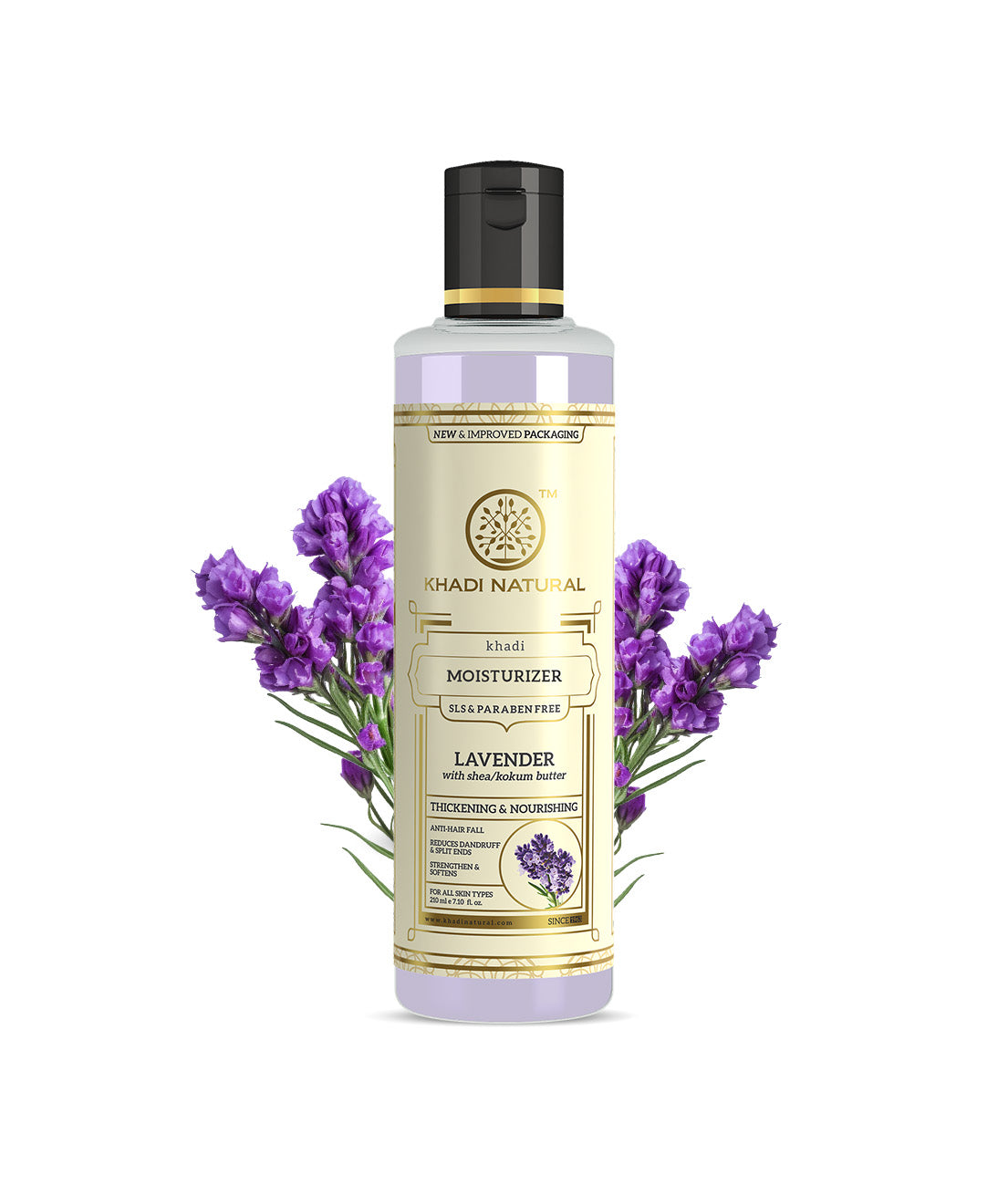 Lavender Moisturizer with Sheabutter - Paraben Free 210ml