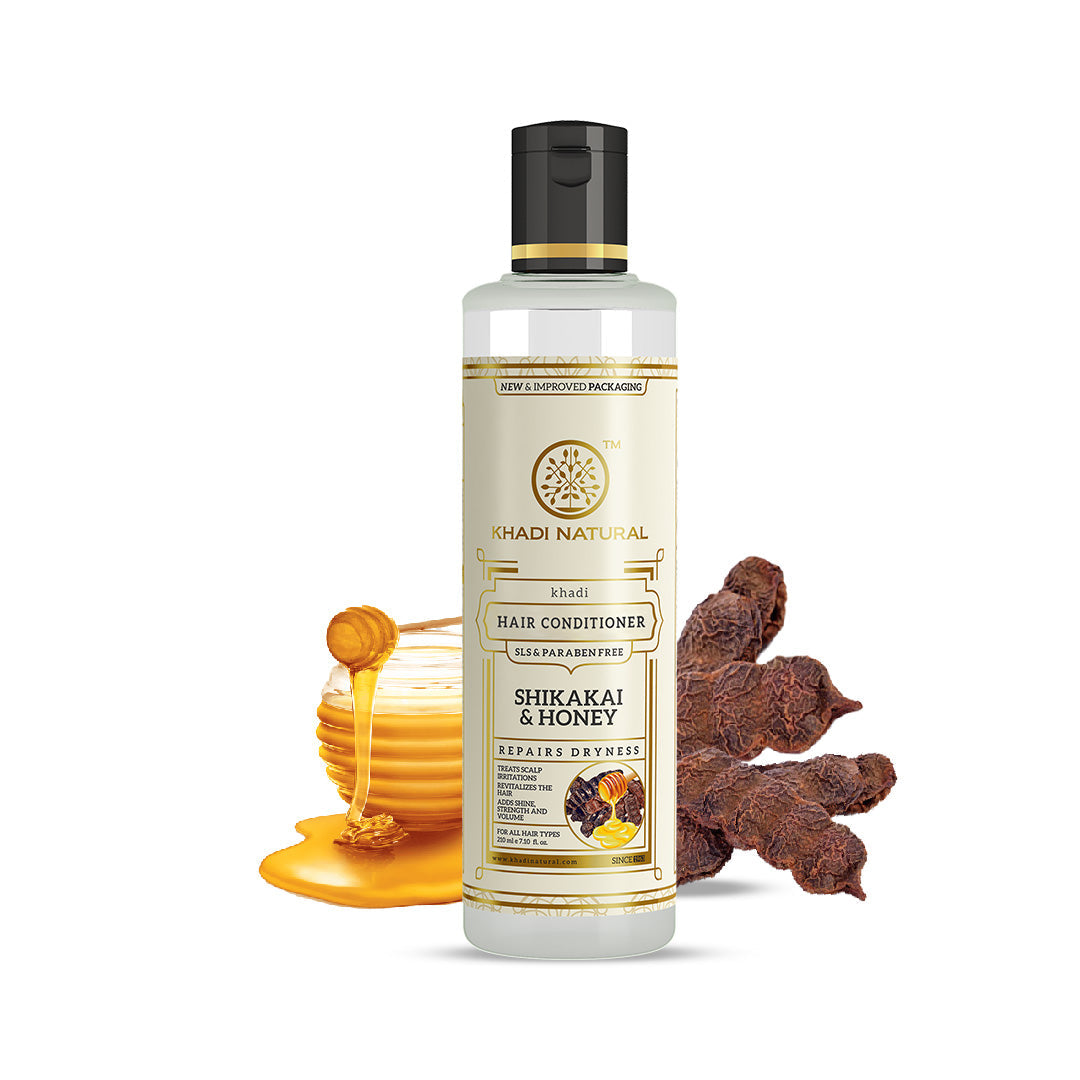 Shikakai & Honey Hair Conditioner SLS Free Combo Pack Of 2 210ml Each