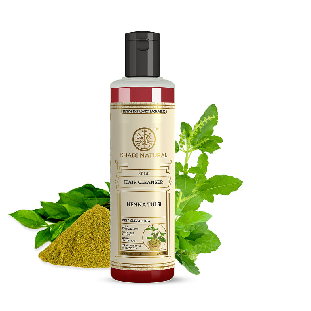Henna Tulsi Hair Cleanser 210ml