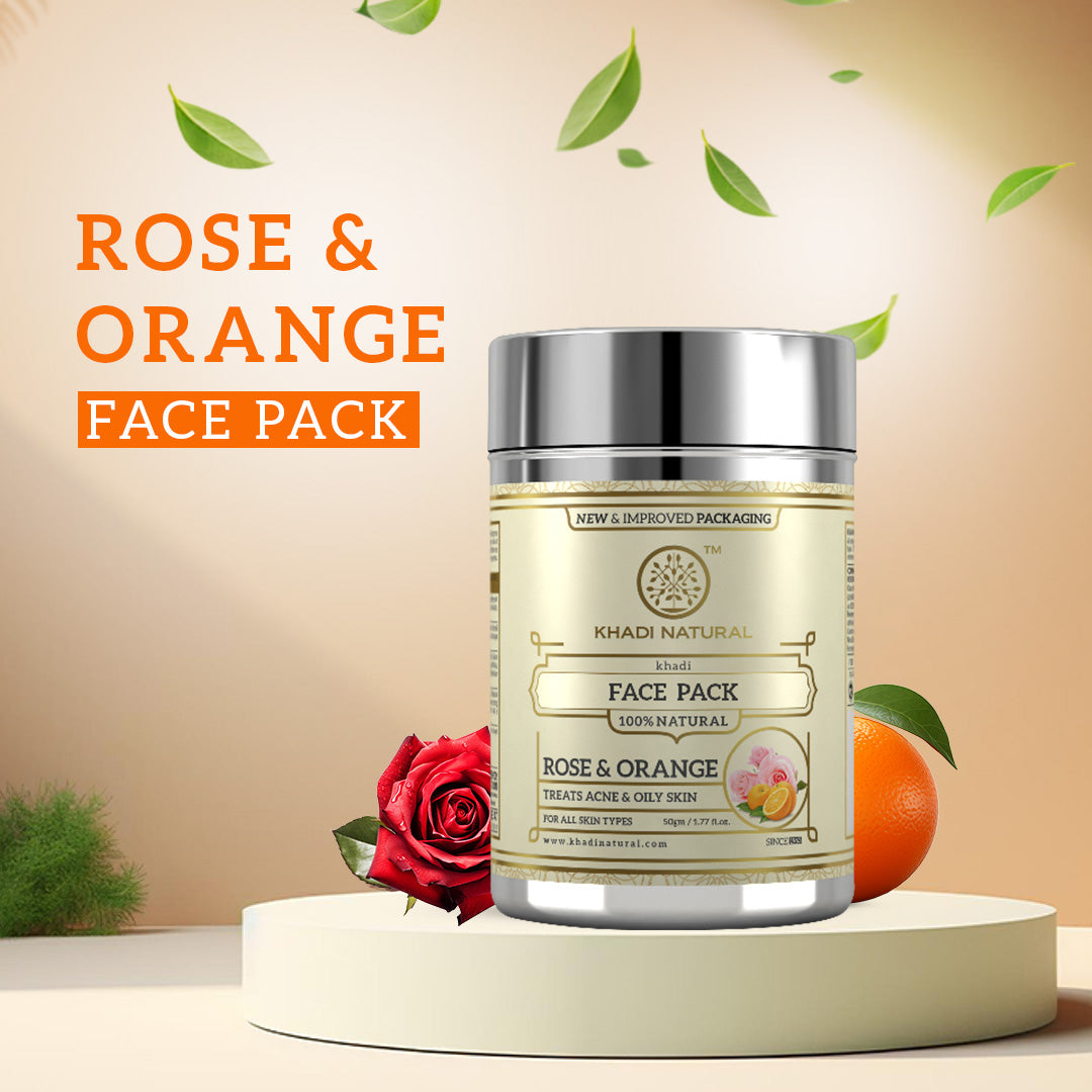 Rose & Orange Face Pack 50gm