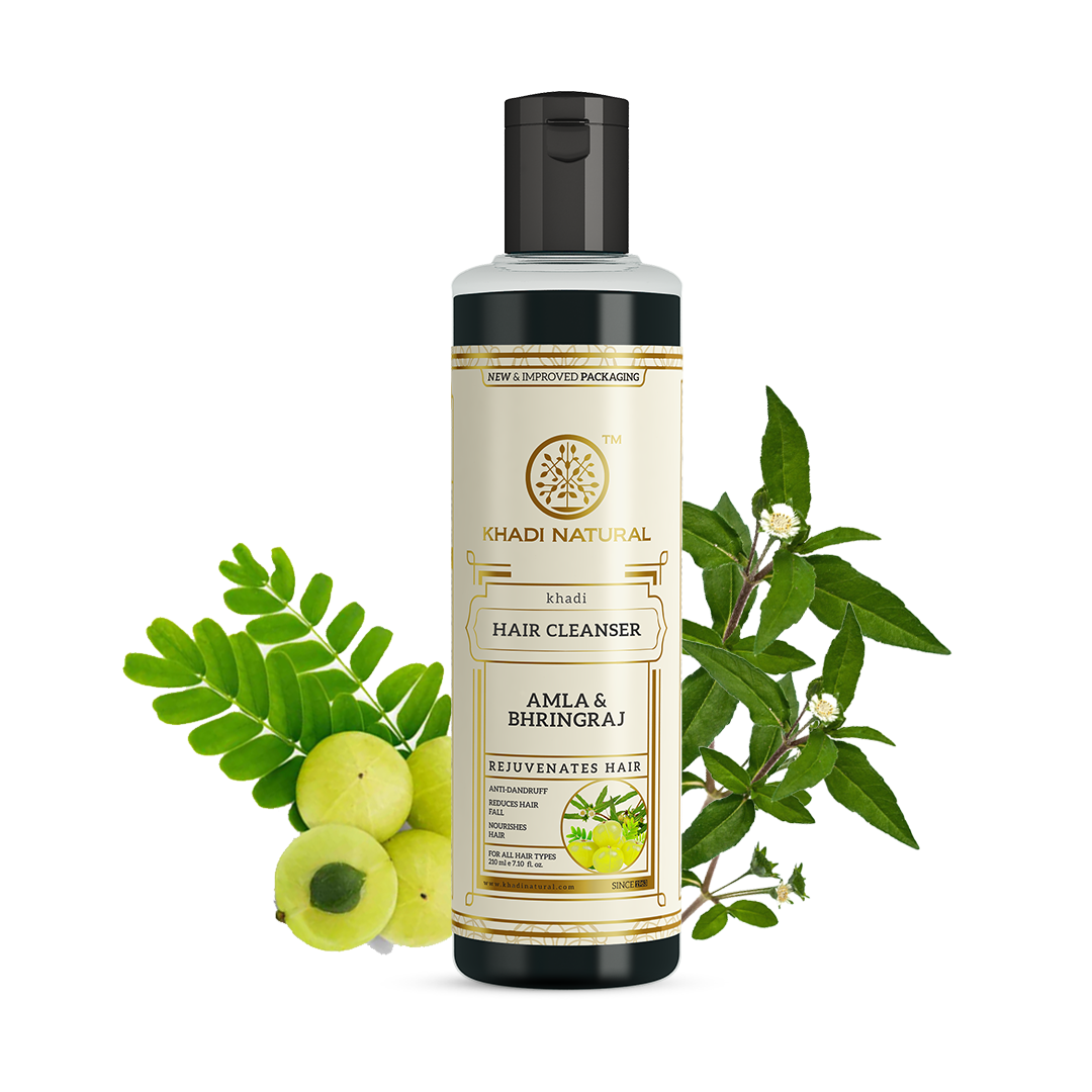 Amla & Bhringraj Hair Cleanser Combo Pack of 2 210ml Each