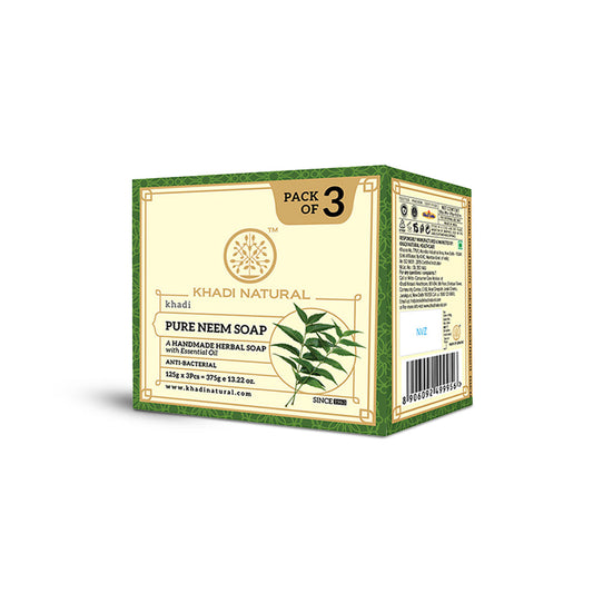 Herbal Pure Neem Soap Combo Pack Of 3 125gm Each