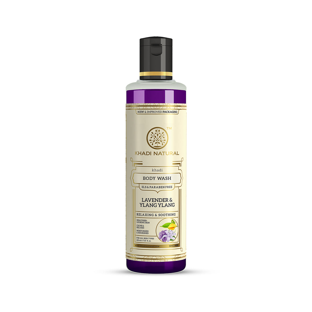 Lavender & Ylang Ylang Body Wash SLS & Paraben Free 210ml