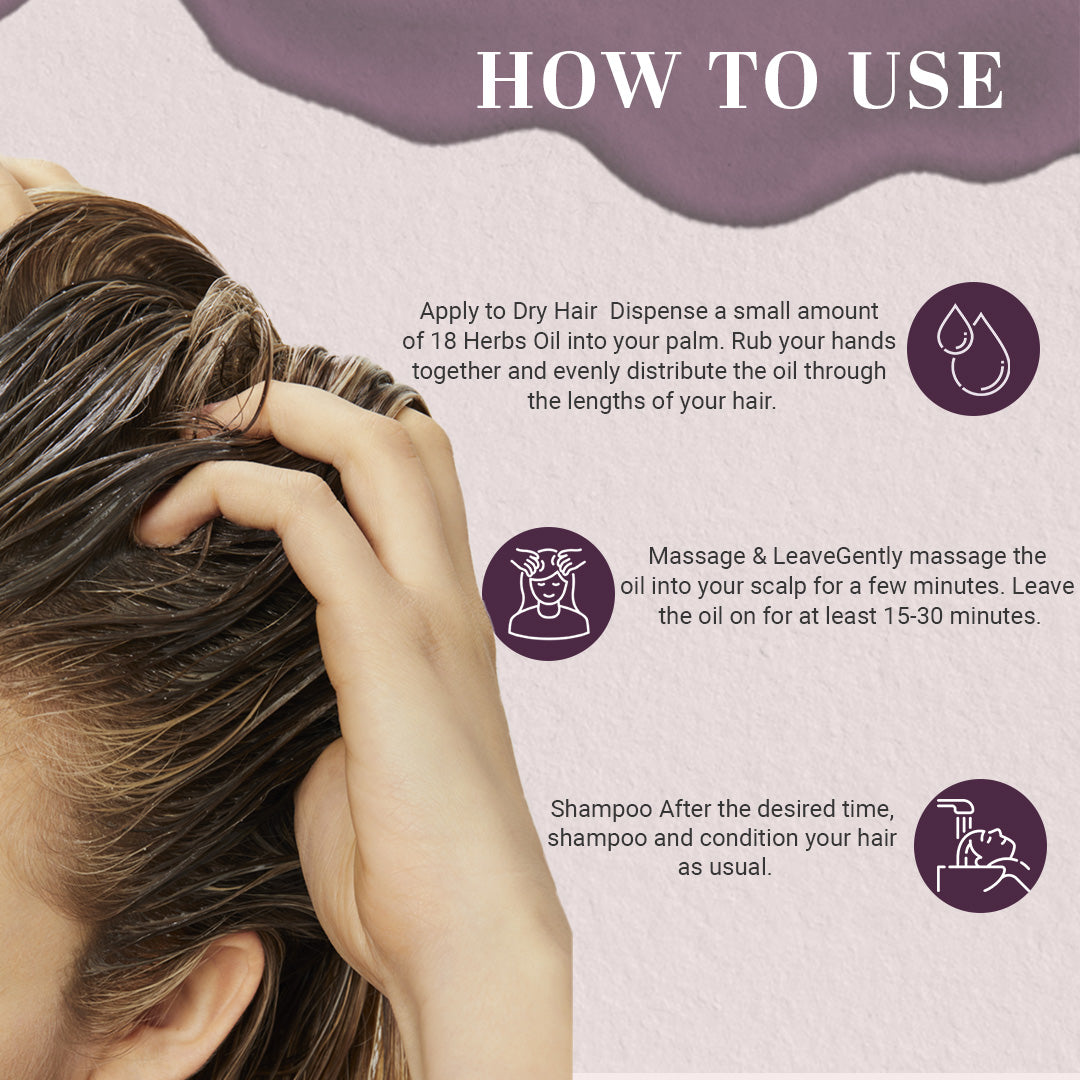 Hair Oil Paraben Mineral Free 210ml