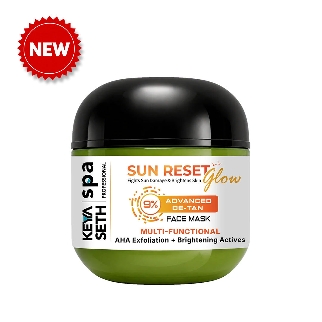 【Keya Seth】 9% Advanced De-Tan Sun Reset Glow Face Mask｜サンリセット グロウ デタン フェイスマスク（グリコール酸 2%・コウジ酸 2%・ナイアシンアミド 5%・アルブチン）｜50ml