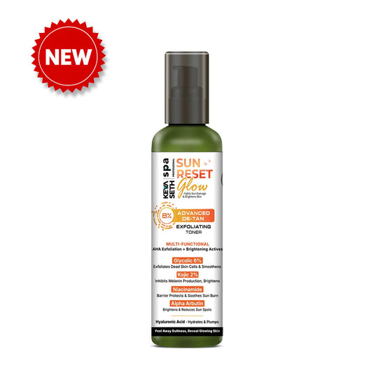 【Keya Seth】 Sun Reset Glow 8% Advanced De-Tan Exfoliating Toner｜サンリセットグロウ 8% デタン エクスフォリエイティング トナー｜120ml