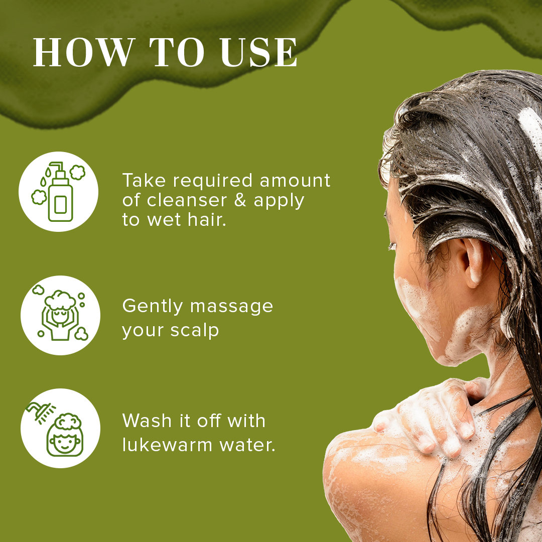 Amla & Bhringraj Hair Cleanser Combo Pack of 2 210ml Each