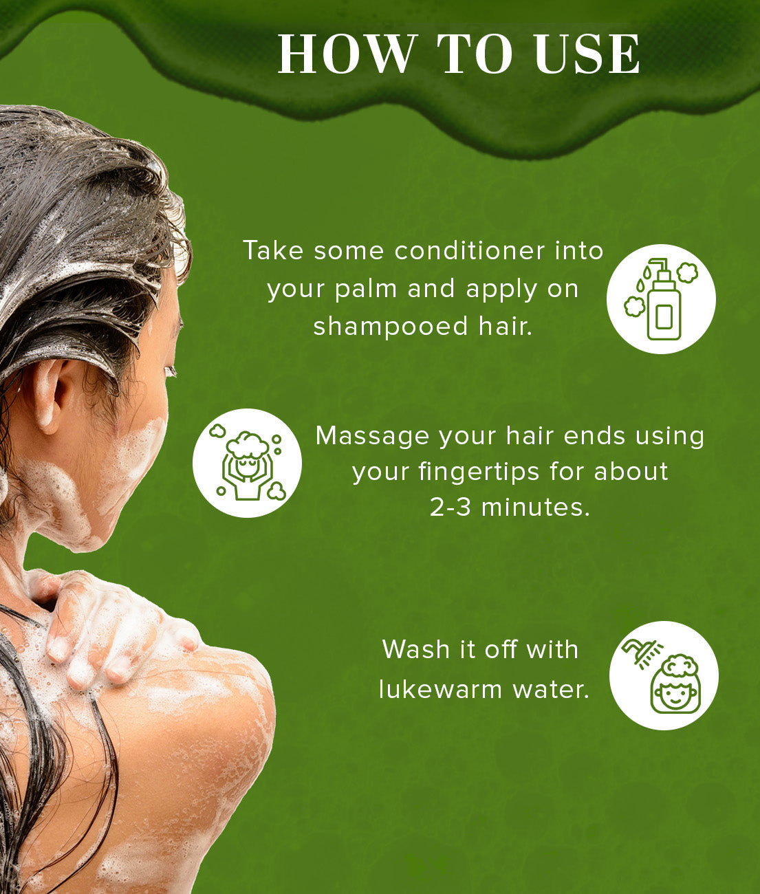 Green tea and Aloe Vera conditioner Combo Pack Of 2 210ml Each