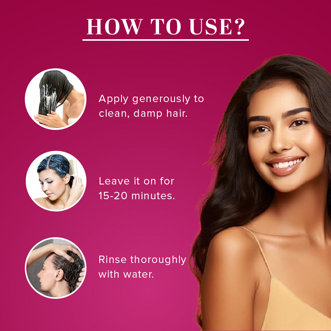 Onion & Fenugreek Hair Mask – SLS, Paraben & Color Free 200gm