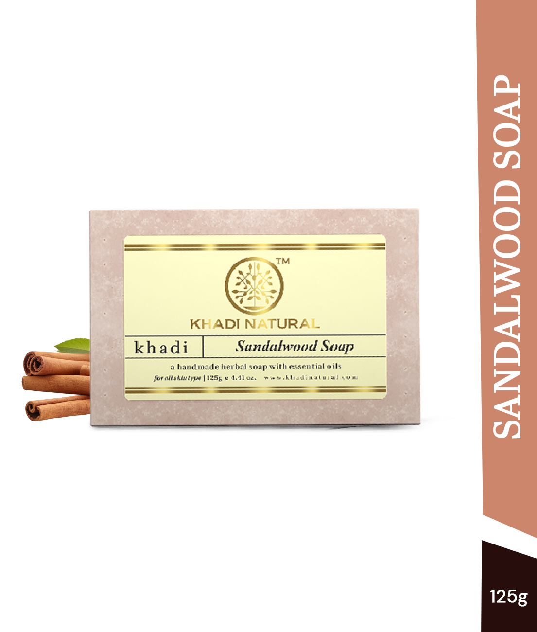 Herbal Sandalwood Soap 125gm