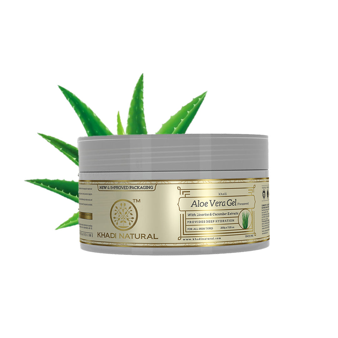 Aloe Vera Transparent Gel Combo Pack of 2 200gm Each