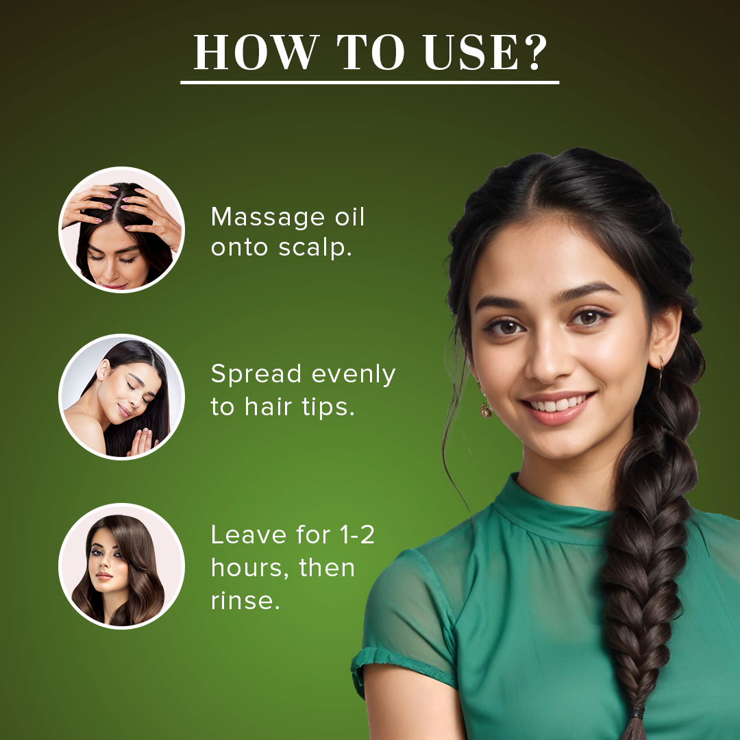 Neem & Aloe Vera Hair Oil - Mineral Oil, Silicones, Synthetic Fragrance Free 200ml