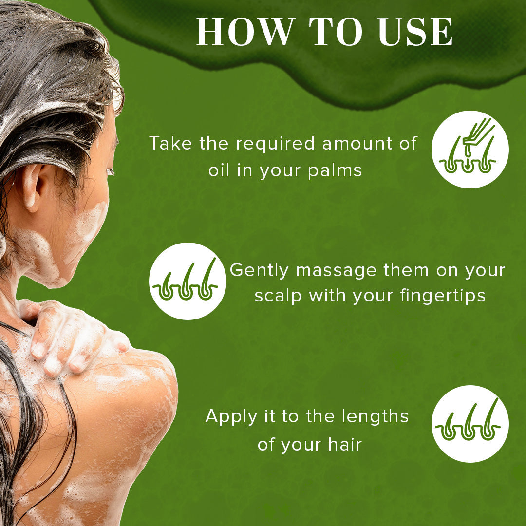 Pure Amla Hair Oil Paraben & Mineral Free 210ml