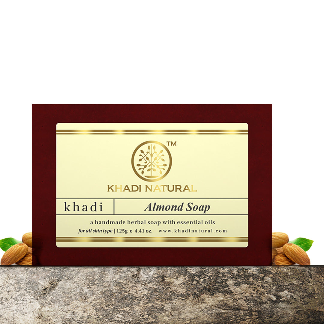 Almond Soap Combo Pack Of 3 125gm Each