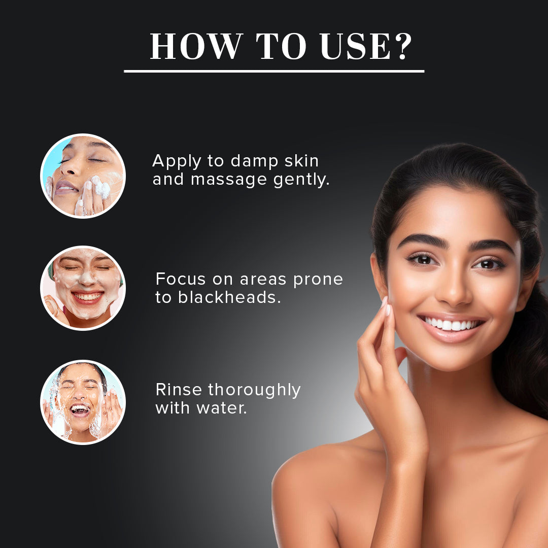 Activated Bamboo Charcoal Face Scrub 100gm