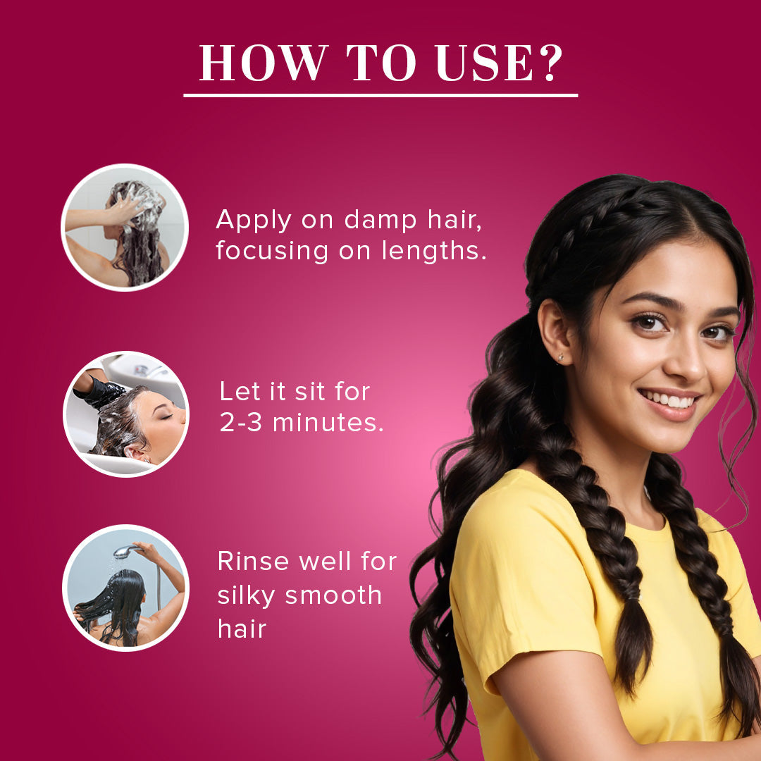 Onion & Fenugreek Hair Conditioner - Paraben, Silicones, Sulphate, Color, Salt & Artificial Fragrance Free 310ml