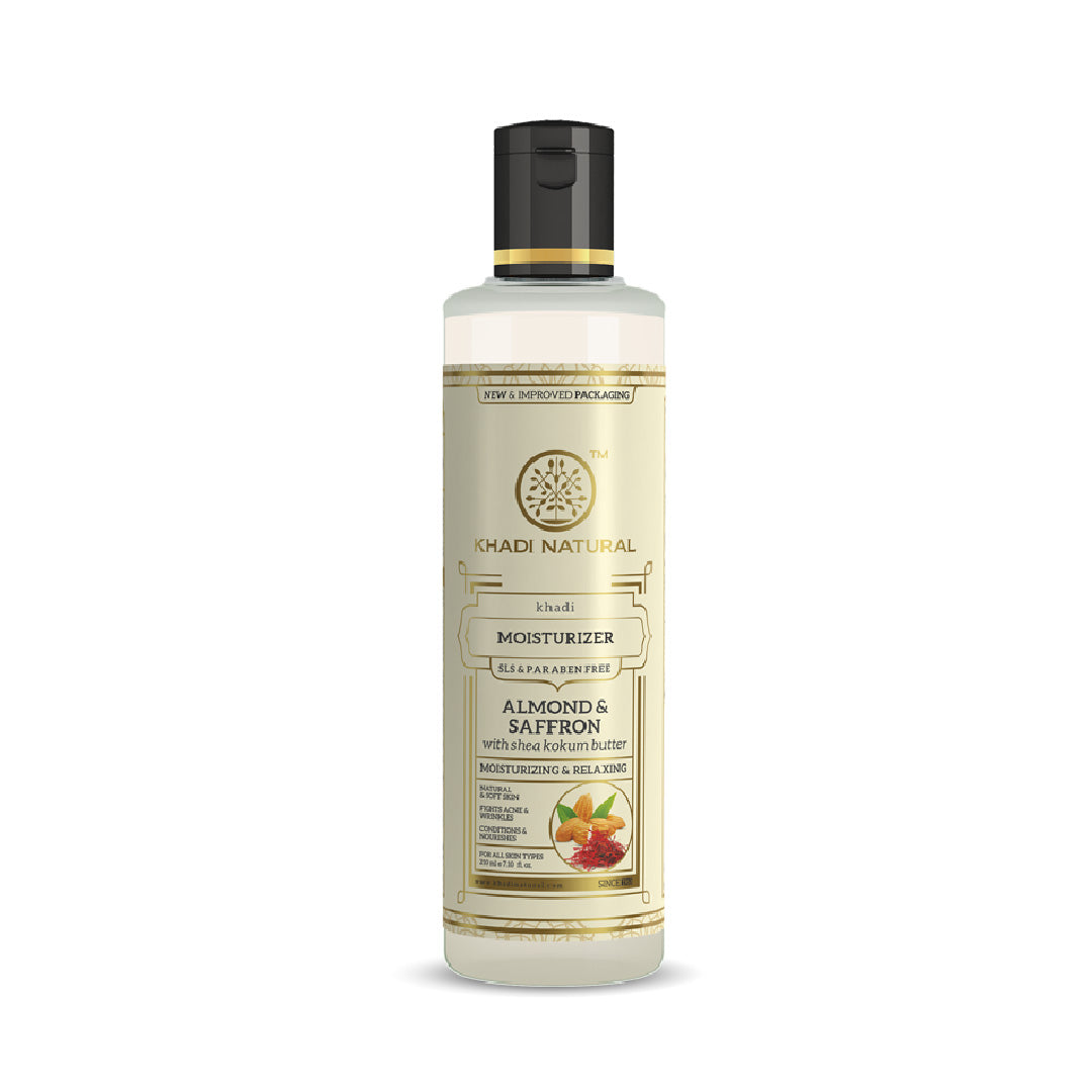 Almond & Saffron Moisturizer- SLS &  Paraben Free 210gm